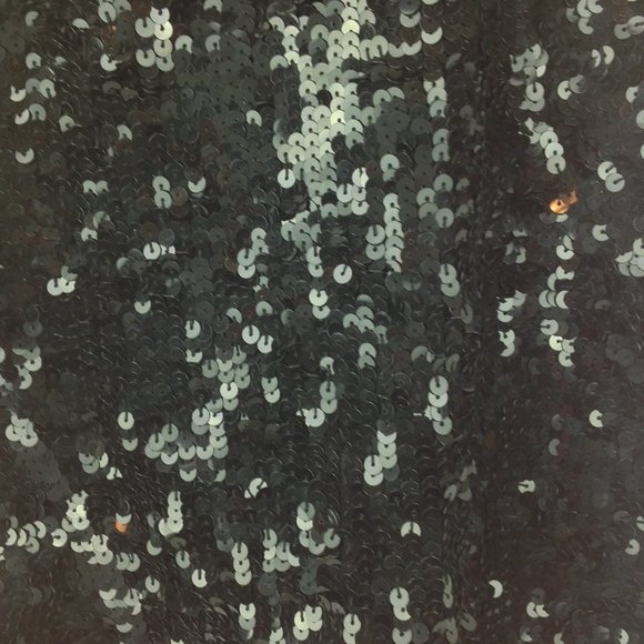 Black Kenneth Cole sequined top - Picture 3 of 6